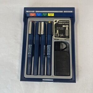 Staedtler Mars 700 Pens Ink Technical Drawing Set Read